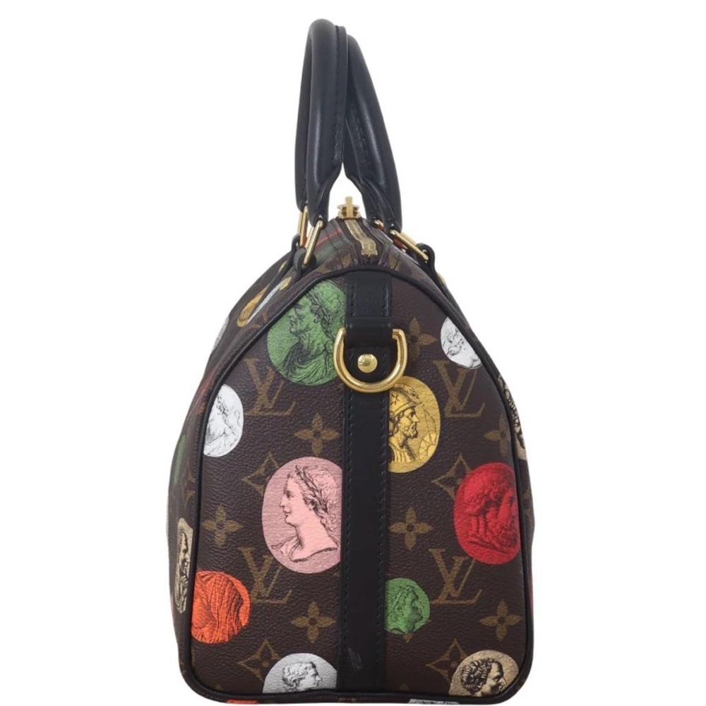 Louis Vuitton x Fornasetti Cameo speedy Bandouliere 25 like new - Picture 4 of 13